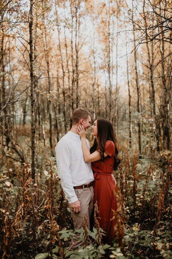 Alberta-fall-sunset-engagement