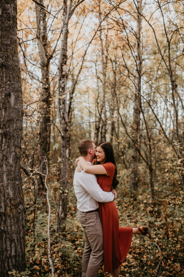 Alberta-fall-sunset-engagement